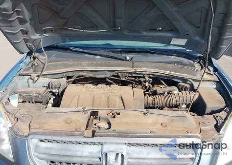 2005 Honda Pilot Ex-L из США, поврежденный, VIN 2HKYF18595H502751